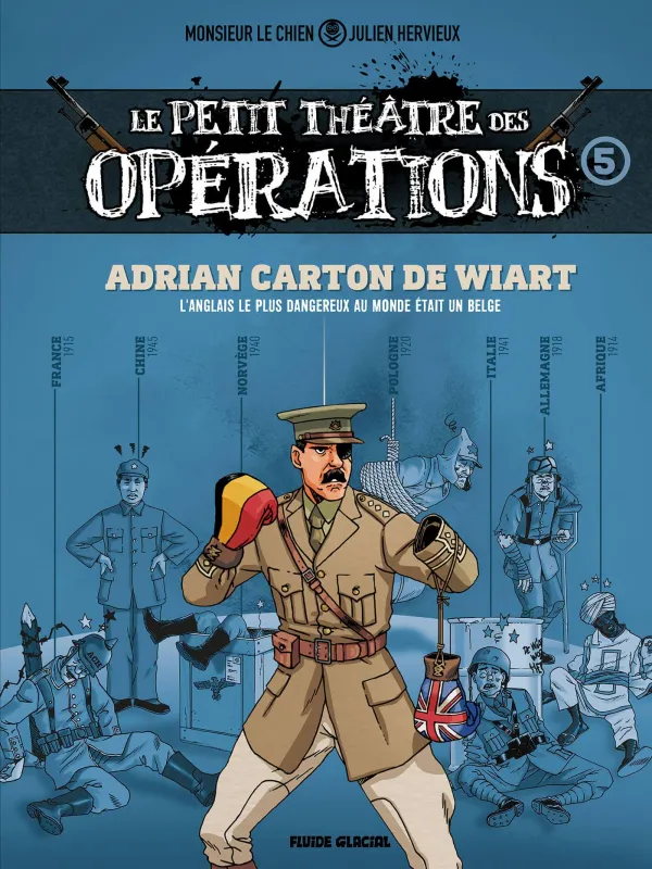 Julien Hervieux: Le petit théâtre des opérations [Tome 5] (French language, 2024)